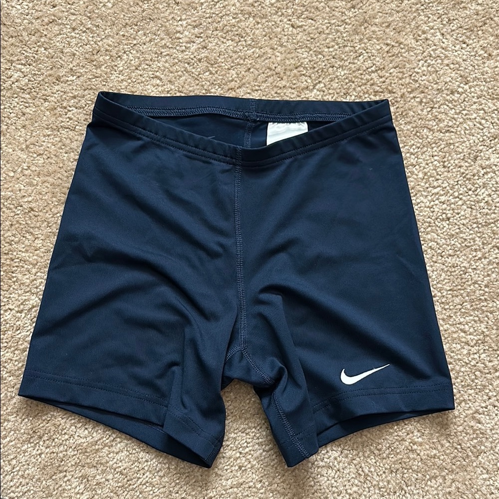 Nike Navy Blue Athletic Shorts